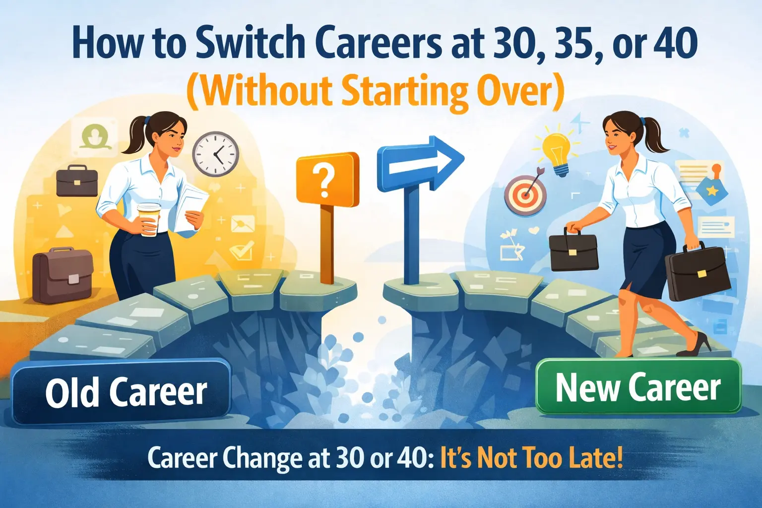 Is It Too Late to Change Careers at 30 or 40? Here’s the Truth